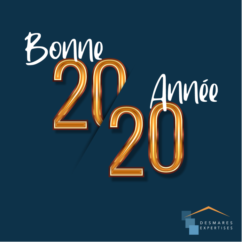 bonne annee 2020 desmares expertises