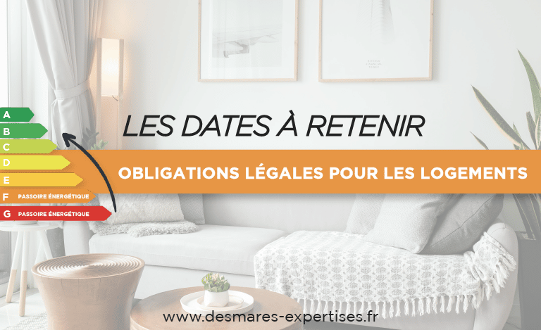 OBLIGATIONS LÉGALES POUR LES LOGEMENTS EN VENTE ET EN LOCATION  : TOUTES LES DATES À RETENIR